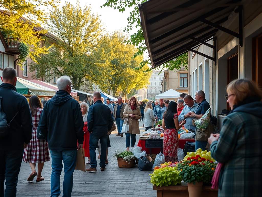 Widok na Park Miejski w Żarach podczas wiosennego dnia, idealny na majówkowy spacer.